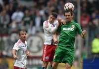 Fussball, 1. Bundesliga  Saison 2014/2015: Hamburger SV - FC Augsburg