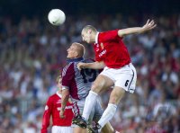 Fussball Champions League Finale 1999:  Manchester United FC  2-1  FC Bayern Muenchen