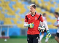 FUSSBALL WM 2014  Viertelfinale; Torwart Ron-Robert Zieler (Deutschland)