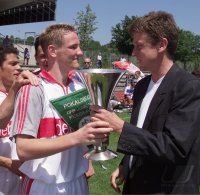 Fussball  Jugendfussball Deutscher  A-Junioren Kicker Pokal 2000/2001