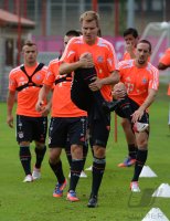 Fussball 1. Bundesliga :  Training beim FC Bayern Muenchen