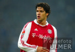 FUSSBALL 1. Bundesliga: Bayern, BALLACK halbe Figur