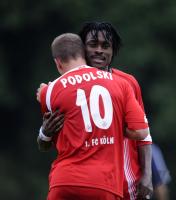 Fussball Testspiel 1.FC Koeln - Rhein - Erft Auswahl