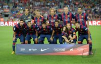 FUSSBALL International 2014/2015: Teambild FC Barcelona