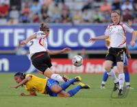 Fussball Frauen FIFA U 20  WM  2008   Viertelfinale  Brasilien - Deutschland