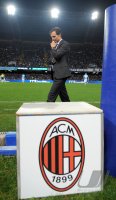 FUSSBALL SERIE A:  Trainer Massimilliano Allegri (AC Mailand)
