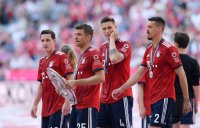 Fussball 1. Bundesliga Saison 17/18: Meister FC Bayern Muenchen