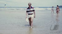 Fussball  WM 1982:  Rummenigge am Strand von Gijon