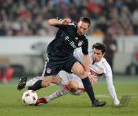 Fussball DFB Pokal  Achtelfinale 08/09   VfB Stuttgart - Bayern Muenchen