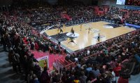 Basketball 1. Bundesliga 17/18 Hauptrunde: Walter Tigers Tuebingen - Basketball Laewen Braunschweig