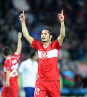 FUSSBALL EURO 2008: JUBEL Tuerkei ALTINTOP