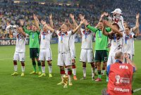 FUSSBALL WM 2014 FINALE: TEAMJUBEL Deutschland