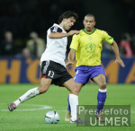 Fussball Testspiel Deuschland - Brasilien