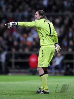 FUSSBALL, DFB Pokal Halbfinale: Torwart Simon Jentzsch (FCA)