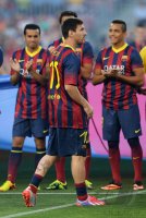 FUSSBALL International 2013/2014: Lionel Messi (Barca)