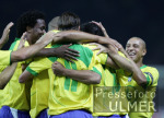 Fussball Testspiel Deuschland - Brasilien