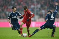 FUSSBALL  1. BUNDESLIGA  Saison 2012/2013: FC Bayern Muenchen - Hamburger SV