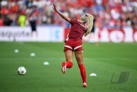Fussball Frauen Euro 2025  Eroeffnungsspiel: Schweiz - Norwegen