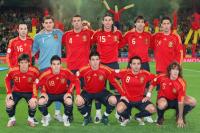 FUSSBALL EM 2008, Teamfoto Spanien