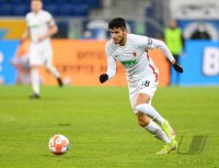 Fussball 1. Bundesliga Saison 21/22: TSG 1899 Hoffenheim - FC Augsburg