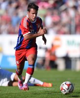 FUSSBALL 1. Bundesliga 14/15 Testspiel: Juan Bernat  (FC Bayern Muenchen)