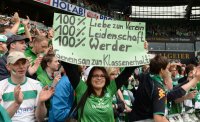 Fussball, 1. Bundesliga Saison 2012/2013: SV Werder Bremen - Eintracht Frankfurt