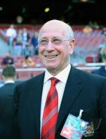 Fussball CHL  Halbfinale: Sir  Bobby  Charlton