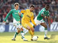 Fussball 1. Bundesliga: Bremen - Duisburg