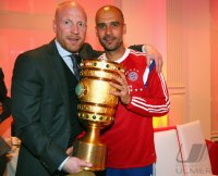Fussball DFB Pokalsieger 13/14 Bankett FC Bayern Muenchen