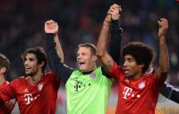Fussball 1. Bundesliga Saison 12/13:  JUBEL FC Bayern Muenchen