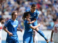 FUSSBALL 1. Bundesliga 2013/2014: JUBEL TSG 1899 Hoffenheim