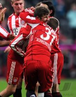 Fussball 1. Bundesliga : FC Bayern Muenchen - Eintracht Frankfurt