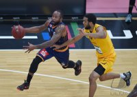 Basketball 1. Bundesliga 15/16 Hauptrunde: Walter Tigers Tuebingen - Eisbaeren Bremerhaven