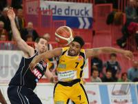 Basketball 1. Bundesliga Walter Tigers Tuebingen  - Bamberg