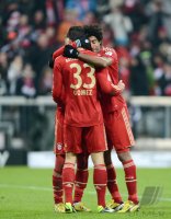 Fussball 1. Bundesliga Saison 12/13: JUBEL FC Bayern Muenchen