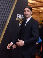 Fussball International  FIFA Ballon d Or 2013: Zlatan Ibrahimovic (Schweden)