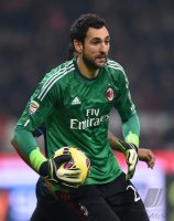 Fussball International Serie A 14/15: Torwart Diego Lopez (AC Mailand)