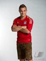 FUSSBALL Fotoshooting Xherdan Shaqiri (FC Bayern Muenchen)