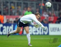 Fussball CHL  Saison 2011/2012:  Torwart Manuel Neuer (FC Bayern Muenchen)