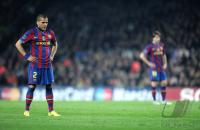 FUSSBALL  International CHL 09/10 :  Daniel Alves  (Barca)