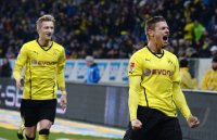Fussball  1. Bundesliga  13/14: JUBEL Lukasz Piszczek (Borussia Dortmund)