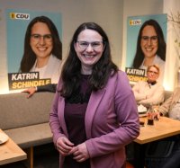 Wahlparty der CDU  im Wahlkreis 45 Freudenstadt, Katrin Schindele