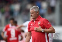 FUSSBALL 1. Bundesliga 2014/2015:  Trainer Armin Veh (VfB Stuttgart)
