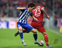 Fussball 1. Bundesliga Saison 15/16: FC Bayern Muenchen - Hertha BSC Berlin