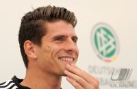 FUSSBALL INTERNATIONAL EURO 2012:  Mario Gomez (Deutschland)
