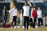 Fussball Training Deutsche Nationalmannschaft