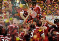 FUSSBALL SERIE A:  Meister 2011  AC Mailand: JUBEL