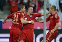 Fussball 1. Bundesliga, Saison 2012/2013:  FC Bayern Muenchen - VFL Wolfsburg