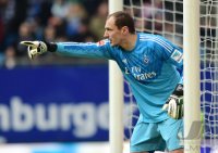 Fussball, 1. Bundesliga  Saison 2014/2015: Hamburger SV - Borussia Moenchengladbach