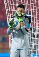 FUSSBALL INTERNATIONAL: Torwart Salvatore Sirigu (Italien)